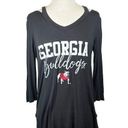 GEORGIA BULLDOGS UGA GAMEDAY COUTURE LONG SLEEVE TOP STRAPPY WOMEN'S SIZE SMALL Photo 0