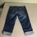 Bermuda Adriano Goldschmied   Shorts Sz 28R EUC Med Wash Rolled Hem Jean Shorts Photo 2