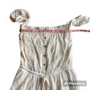 American Eagle  Eyelet Off The Shoulder Flutter Sleeve Romper- Size Small Photo 14