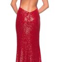 La Femme Backless Sequin Dress Photo 6