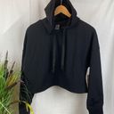 AS Revival Black Cropped Hoody Long Sleeve Sweatshirt Top S NEW Photo 0