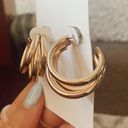 Gold Hoop Earrings Photo 1