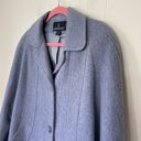 London Fog  Light Blue Wool Blend Winter Over Coat ~ Women’s Size 8 Photo 2