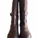 blowfish  Womens Malibu Vegan Leather Mild Calf Boots Brown Sz 8.5 Photo 0