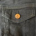 LuLaRoe  Harvey Jean Jacket Dark Wash Copper Buttons Size Small Photo 7