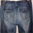 DKNY  Soho Jeans Medium Wash Mid Rise Flap Back Pockets Y2K Stretch woman’s 8 Photo 3