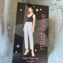 Simple Society Super High Rise Straight Jeans Photo 5