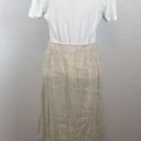 Harvé Benard Harve Bernard 100% linen skirt 8 Photo 4