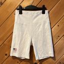 Kith  USA Olympics white Jen Biker Shorts Photo 1