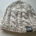 The North Face  G Cable Fish Beanie- Moonlight Ivory Women’s One Size Cozy winter Hat Photo 1