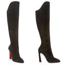 Christian Louboutin  Eleonor Tall Suede Boots in Black Photo 1