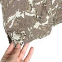 J.Jill  Love Linen 100% Linen Brown Leaf Printed Crop Pull On Pants Size Medium Photo 2