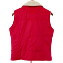 American Eagle  Womens M Shelter Series Vest Sherpa Lined Red Outdoor Photo 1