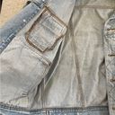 Wrangler Vintage  light wash denim jeans jacket woman’s size L/XL Photo 5