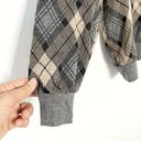 Bonworth  Vintage Y2K women diamond plaid pullover sweater size S/M Photo 3