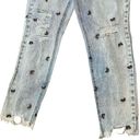 Tinseltown Women's  butterfly embroidered distressed skinny jeans Photo 2