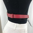 Ellen Tracy  (M/L) Adjustable Red Vegan Leather Diamond Crystal Studded Belt NWT Photo 57