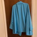 Torrid  crepe blazer sky blue Photo 8