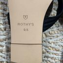 Rothy's ROTHY’S Women's Black Triple Band Slide Sandals Size 9.5 NWOB Photo 7