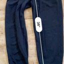 Nike  Women’s Sz Small Black Cotton Blend Accent Cuff Logo Joggers Photo 8