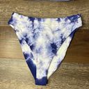 Daisy NWT Dippin 's Baja Tie Dye Bikini Bandeau High Waist Mixed XL Top M Bottoms Photo 2