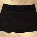 Lululemon Black Pace Rival Skirt Photo 1