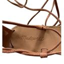 Madewell  Kana Gladiator Sandals Blush Size 8 Leather Boho Beach Minimalist Cute Photo 10