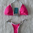 Amazon NWT  Pink Pearl Bikini Set Photo 1