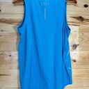 Under Armour  Women's Size Medium Blue HeatGear Loose Racerback Tank Top Athletic Photo 6