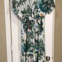 SPIAGGIA DOLCE SWIM COVERUP PALM TREES 🌴 TASSELS MIDI L Size L Photo 1