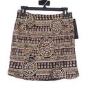 WYLDR  KEEP IT TOGETHER SEQUIN MULTI COLORED MINI SKIRT FESTIVAL WMNS SIZE MEDIUM Photo 4