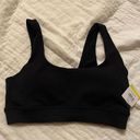 Zella  black ribbed sports bra NWT size small Photo 2