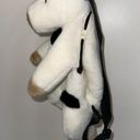 Mango Vintage  Teddy Bear Co 1990s COW Mini Plush BACKPACK  NearMintCon Handbag Photo 2