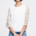 Rebecca Minkoff  Jade Lace Top In White Photo 5