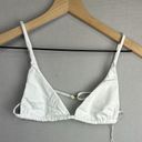  Swim Andie x Demi Moore Tropez Triangle Swim Top White Size Small Photo 1