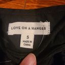 love on a hanger  Black Tank Top Size Small Photo 3