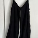 Elan  Coverup Slip Pullover Dress Black White Color Block Large Photo 7