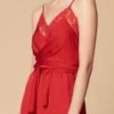 Sandro red silk dress Photo 2