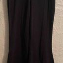 Aerie NWT  high rise, super flare black leggings with fold over waistband; size L Photo 0