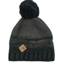 The North Face  Antlers Beanie Hat Pompom Bobble One Size Hunter Green Black Photo 0