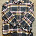 American Eagle AE Oversized Plaid Shirt Jacket Photo 3