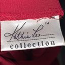 Kathie Lee Collection  Red pleated skirt Photo 1