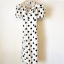 Farm Rio Mini Onca Dot Linen Midi Dress Photo 1