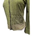 Luhta Hooded Full Zip Hooded Crop Jacket Long Sleeve Active Wear Size MED Green Photo 2