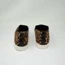 Birdies  The Swift Cheetah Leopard Animal Print Calf Hair Slip On Flat Sneakers 8 Photo 2