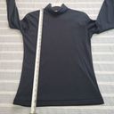 Vintage Bobbie Brooks Womens Small Black Long Sleeve Turtleneck Minimalist Shirt Photo 6