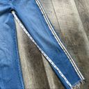 L'Agence L’AGENCE Margot High Rise Skinny Jeans Glitter Tuxedo Stripe Neptune Wash Sz 27 Photo 5