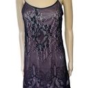 Jessica McClintock  Gunne Sax Vintage Y2K Goth Witchy Glitter Lace Formal Dress Photo 0