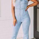 These Three Boutique Denim Jumpsuit Photo 1