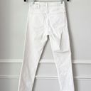 ZARA NWT  High Rise Ankle Length Slim Jeans in White sz 2 Photo 6